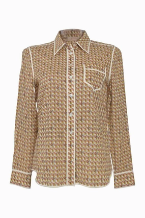 Double Stitched Hems [WW37596] Tory Burch | Shirt