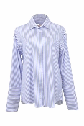 Vintage Wash Pocket Detailing [WW37806] Maggie Marilyn | Shirt