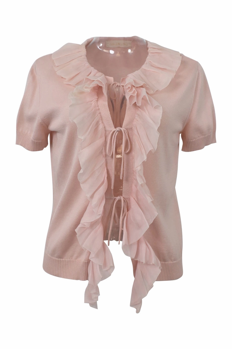 AntiSnag Yarn Technology Biodegradable Fiber Construction [WW37933] Valentino Garavani | Knitwear