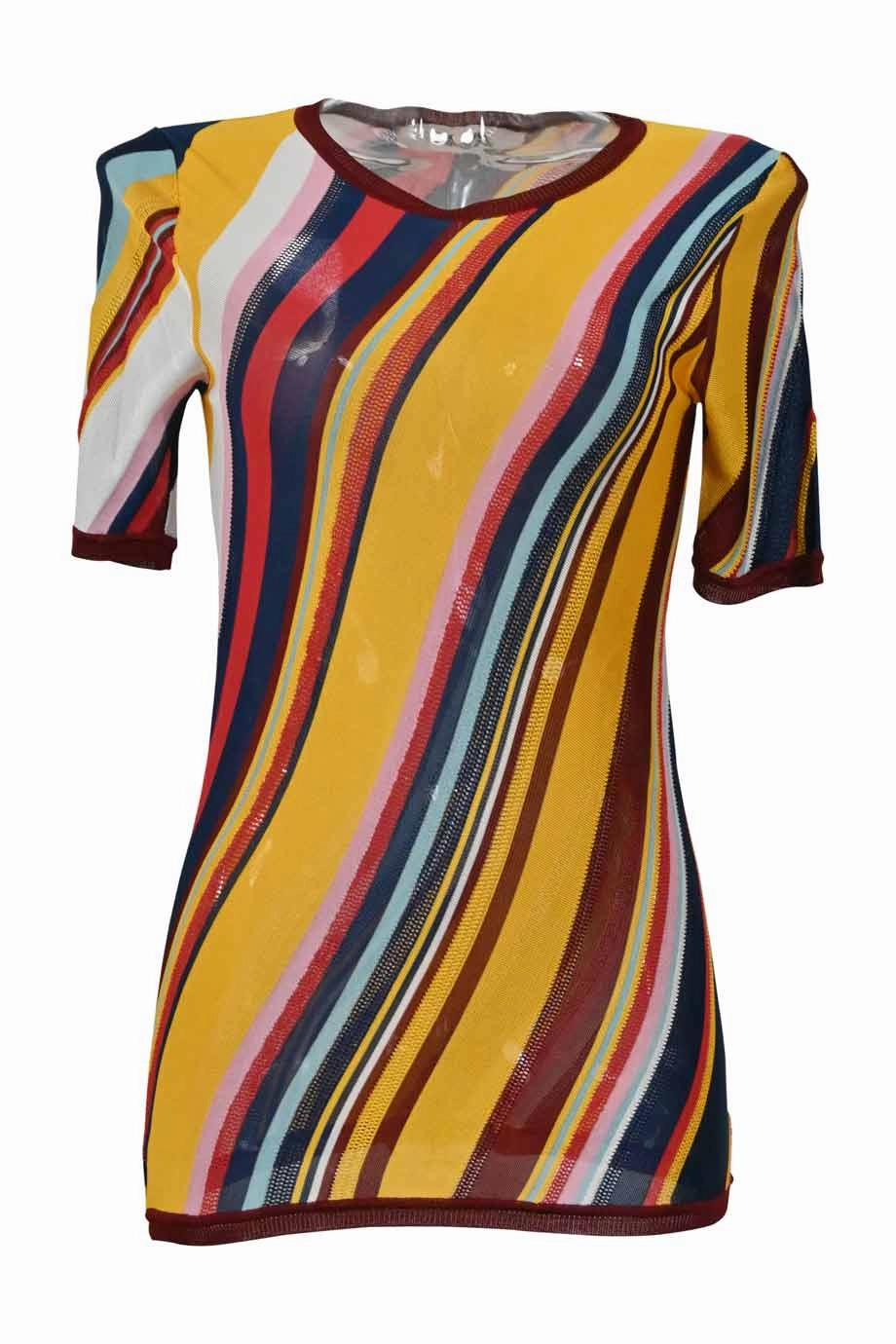 Office Attire [WW38459] Diane Von Furstenberg | Short sleeve top