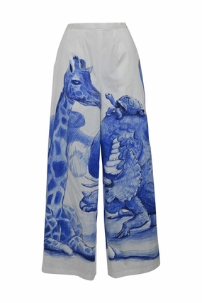 [WW38498] ENF?LD | Wide Leg Pants WindproofLayer Temperature Regulating