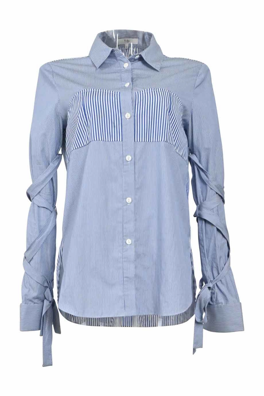 Seamless Side Panels Fashion Layer [WW38567] Tibi | Shirt