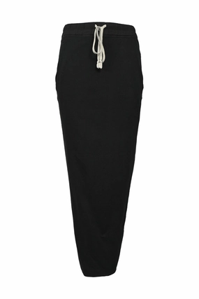 Leg Elongating Seamless Edging [WW38806] DRKSHDW By Rick Owens | Maxi Skirt