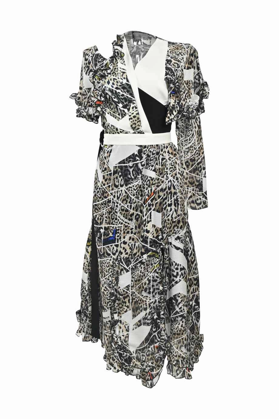 [WW39483] Preen By Thornton Bregazzi | Midi Dress Guest Glam