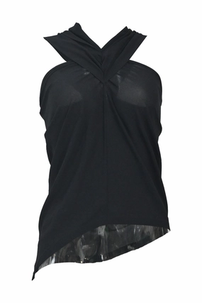 Contrast Stitch Detail EasyCareMaterial [WW39743] Gucci | Sleeveless Top