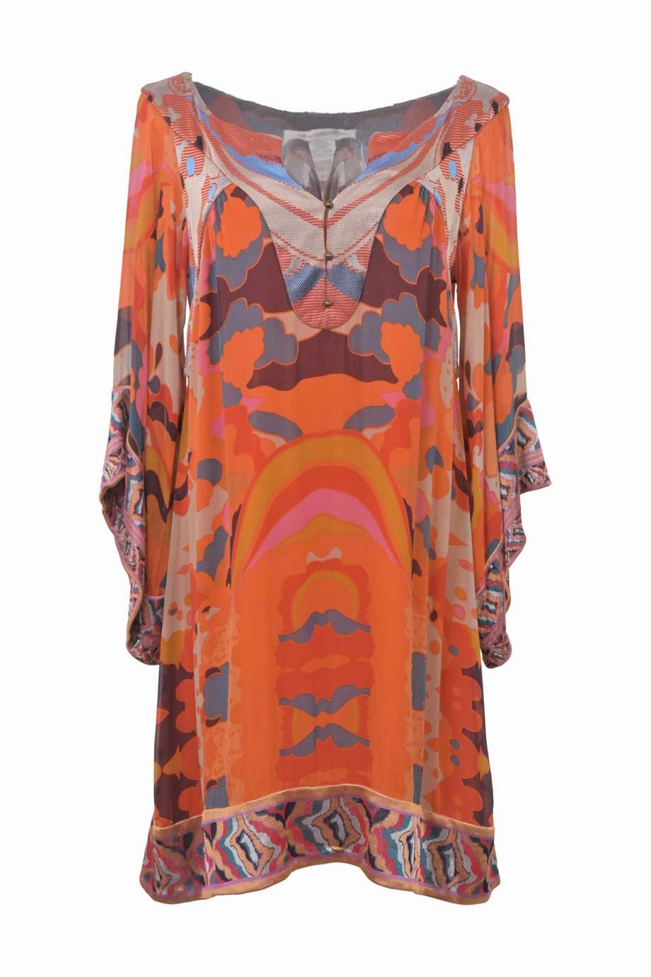 Casual Days Asymmetric-Neck [WW39817] Diane Von Furstenberg | Mini Dress