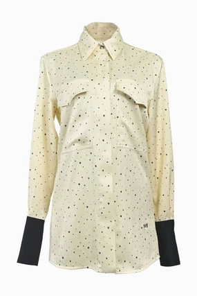 Checkered Print [WW39946] Victoria, Victoria Beckham | Shirt