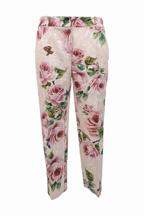 [WW40344] Dolce & Gabbana | Tapered Pants Smooth Fabric wrinkle free