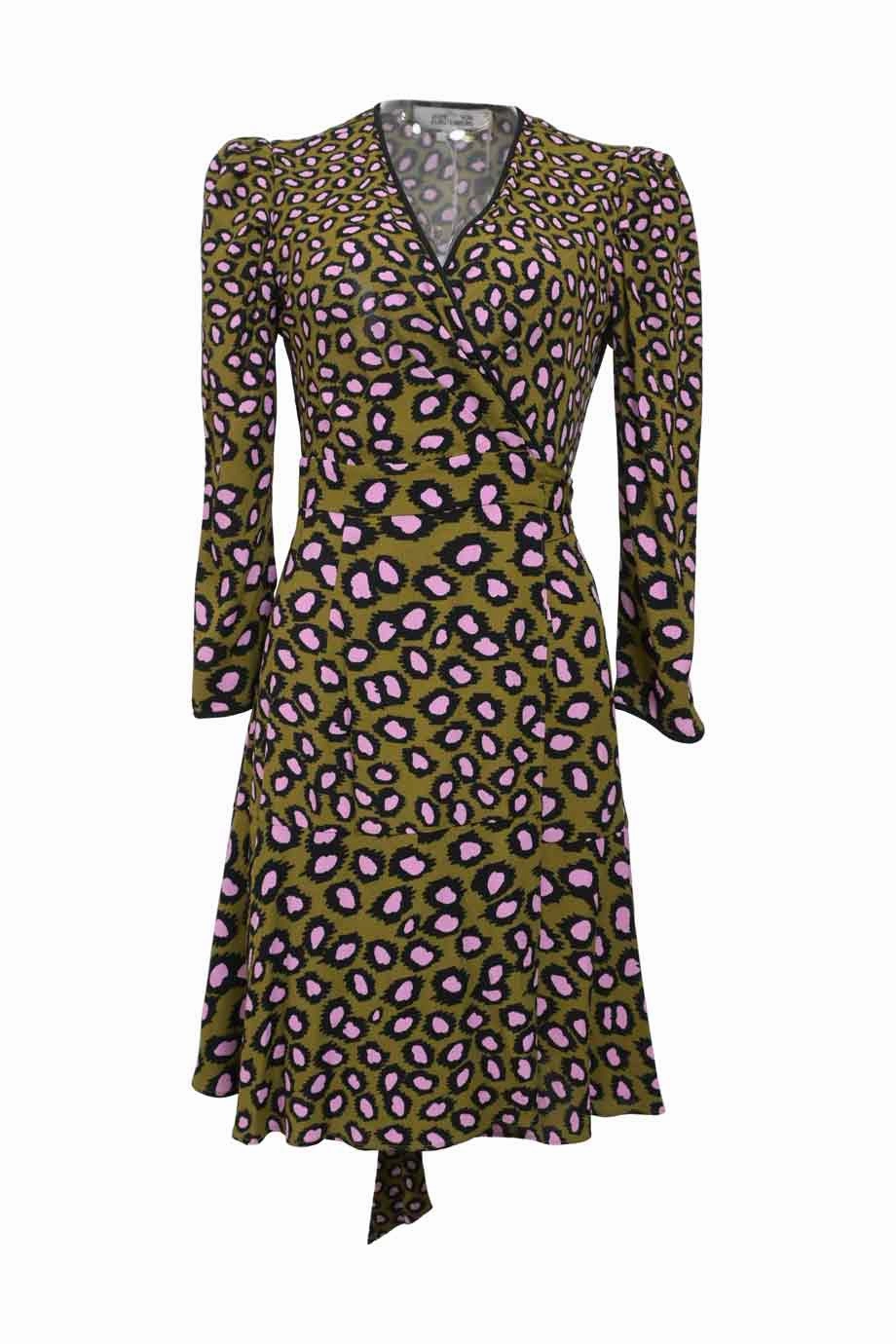 Soft Shape Hidden Zipper [WW40663] Diane Von Furstenberg | Mini Dress