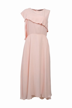 [WW40789] Maje | Midi Dress Fall Flow