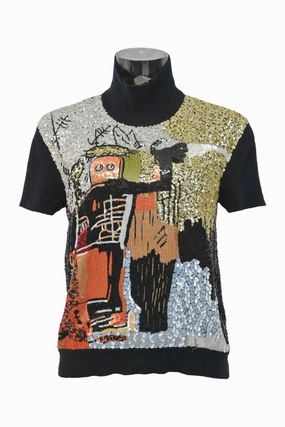 [WW40809] Valentino Garavani | Short sleeve top Athletic Look