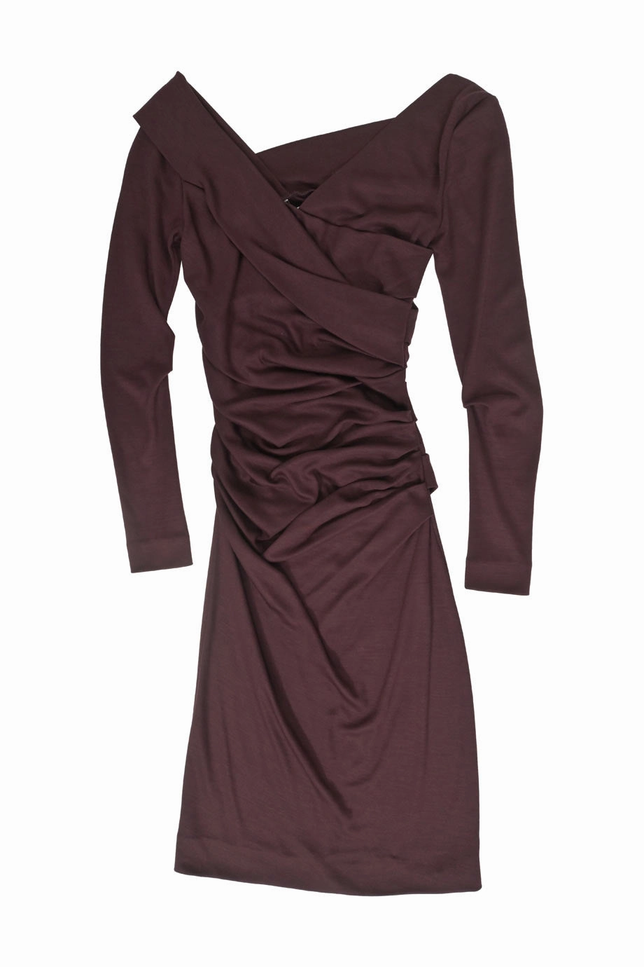 [WW40988] Diane Von Furstenberg | Midi Dress Relaxed Fit Design Urban Feel