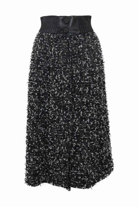 Reinforced Hems Multi Purpose Fabric [WW41007] Chanel | Midi Skirt