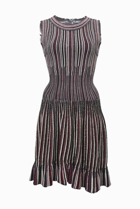 [WW41347] Ala?a | Mini Dress Elegant Layer Delicate Tone