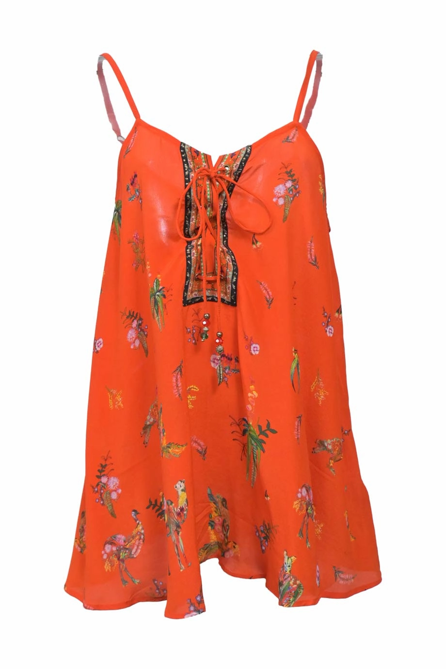 [WW41636] Camilla | Sleeveless Top Durable Reinforced Hem