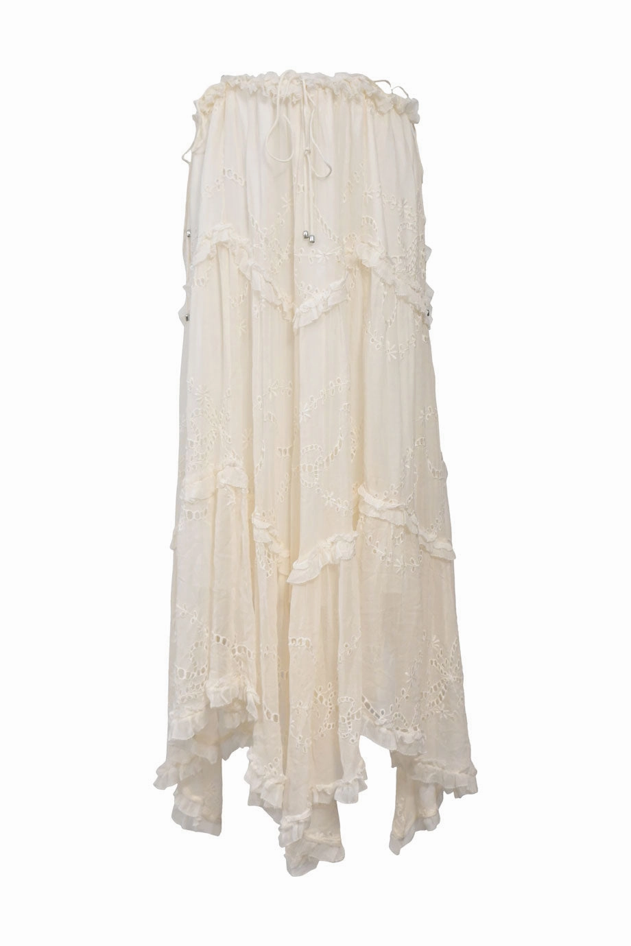 Flared hem Split hem [WW41642] Zimmermann | Maxi Skirt