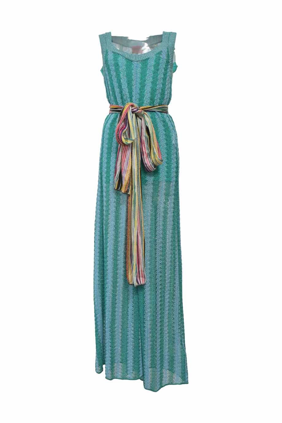 [WW41894] Missoni | Maxi Dress Fashion Look Sophisticated Fit