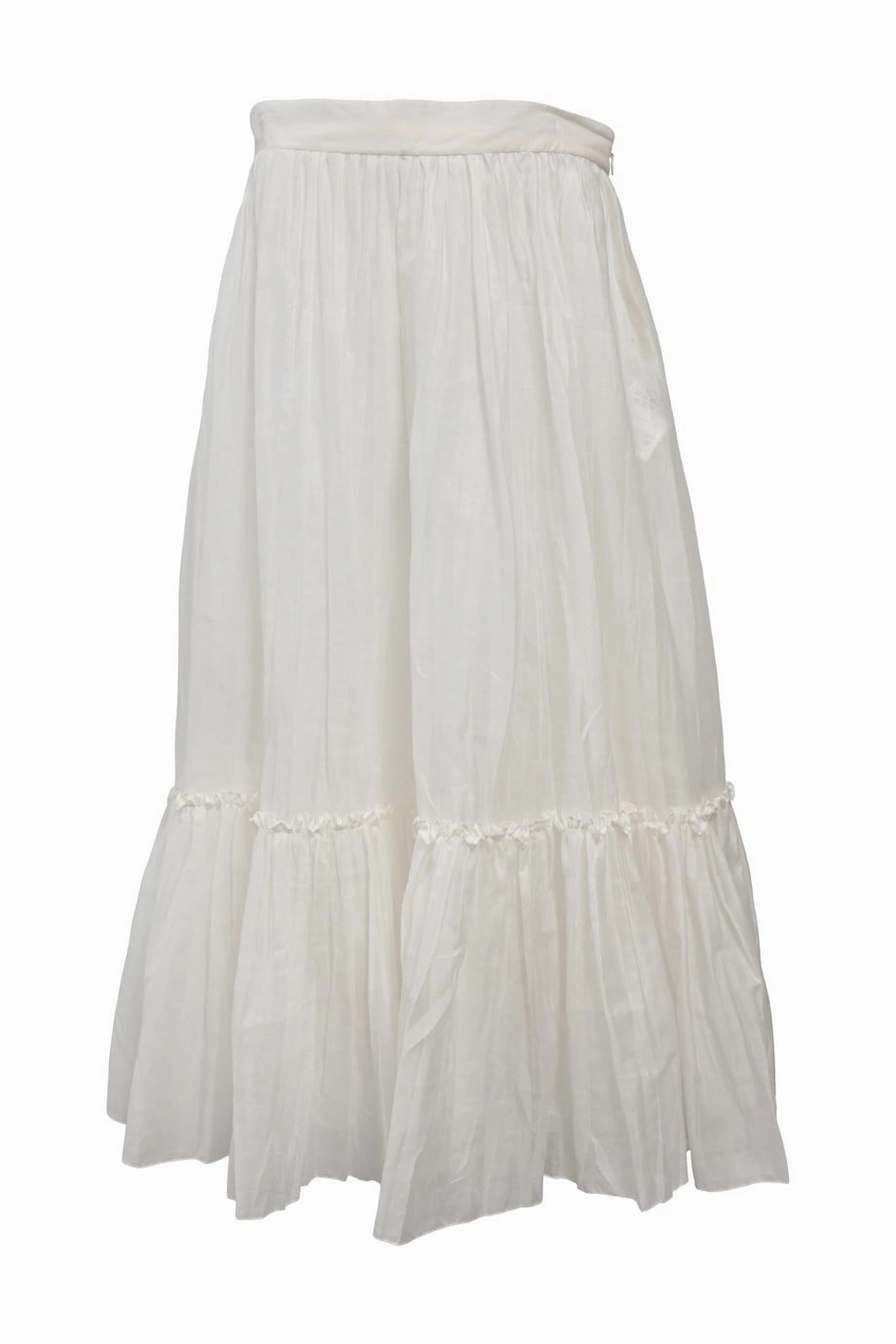 [WW41988] Valentino Garavani | Midi Skirt Neat Style Satin feel