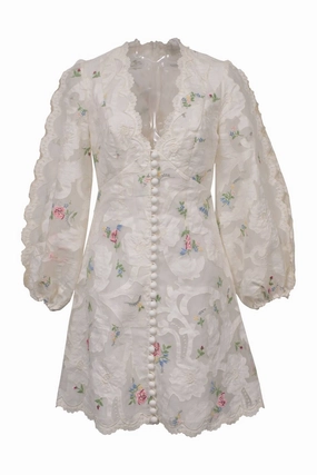 [WW42376] Zimmermann | Mini Dress Light Appeal Fall Style