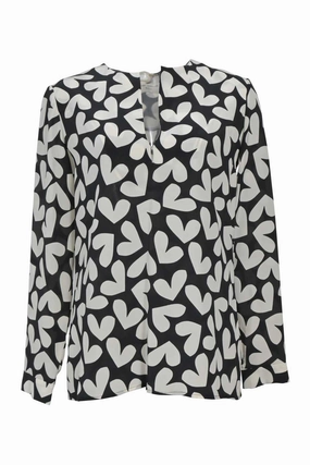 [WW42965] Saint Laurent | Long sleeve top Long Sleeve Polo MidweightKnit