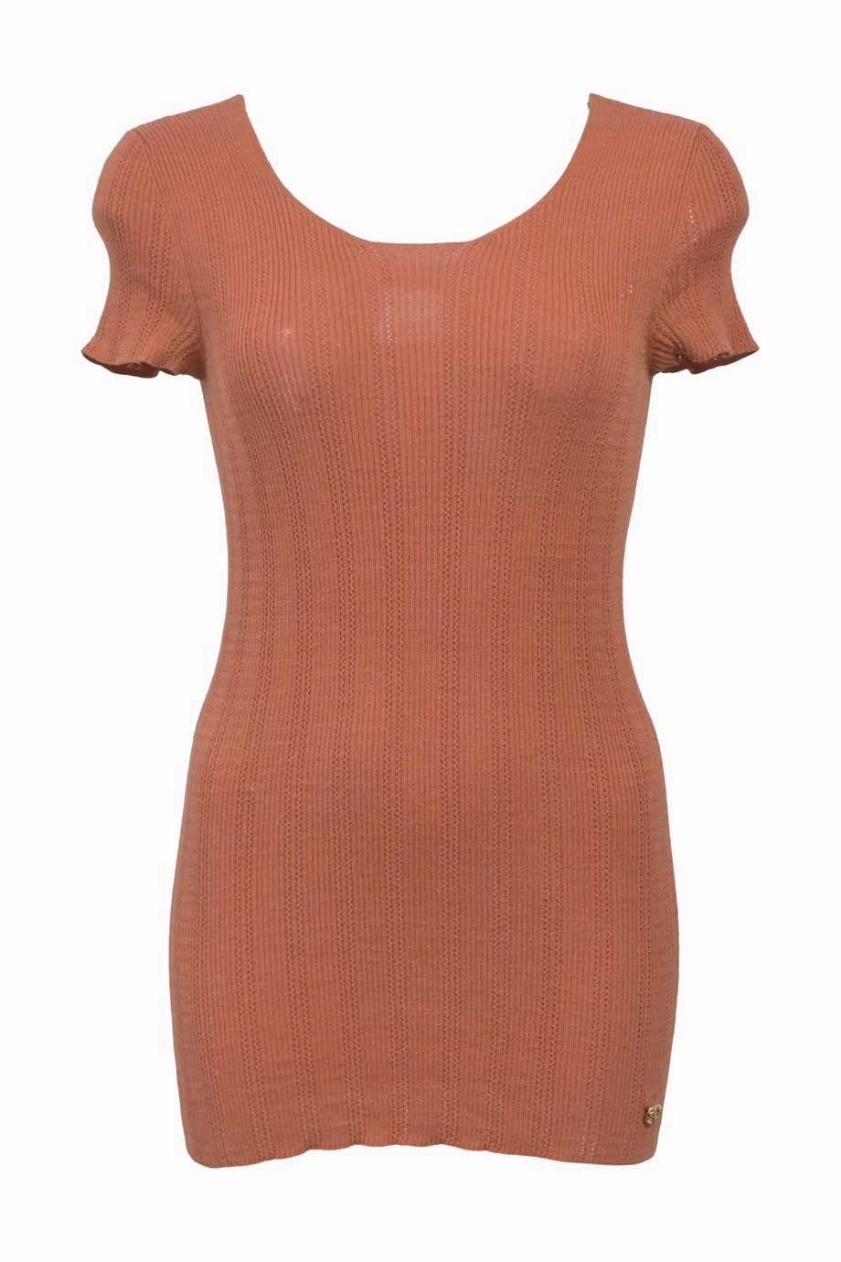 Circular Knit Technology [WW43293] Chanel | Short sleeve top