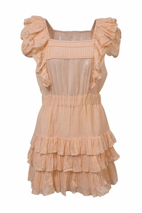 cut out [WW43320] LoveShackFancy | Mini Dress