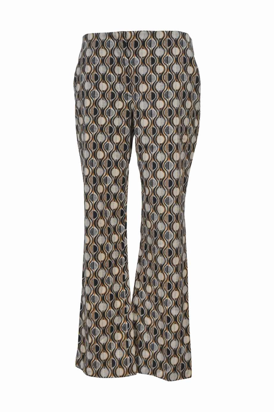 [WW43353] Prada | Wide Leg Pants Neutral Style