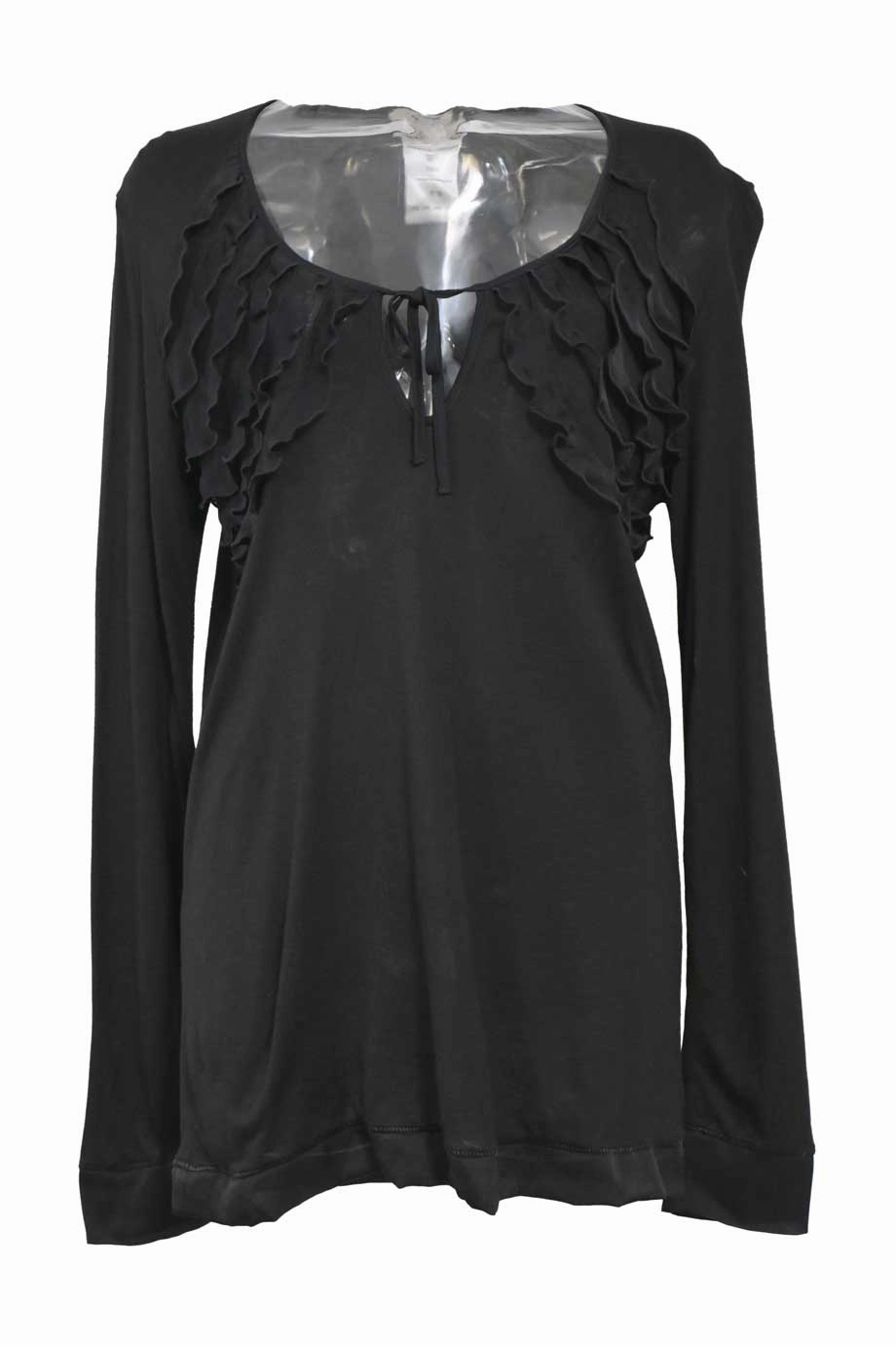 [WW43370] Chlo?? | Long sleeve top Self Cleaning Coating Sandwich Mesh Panel Structure