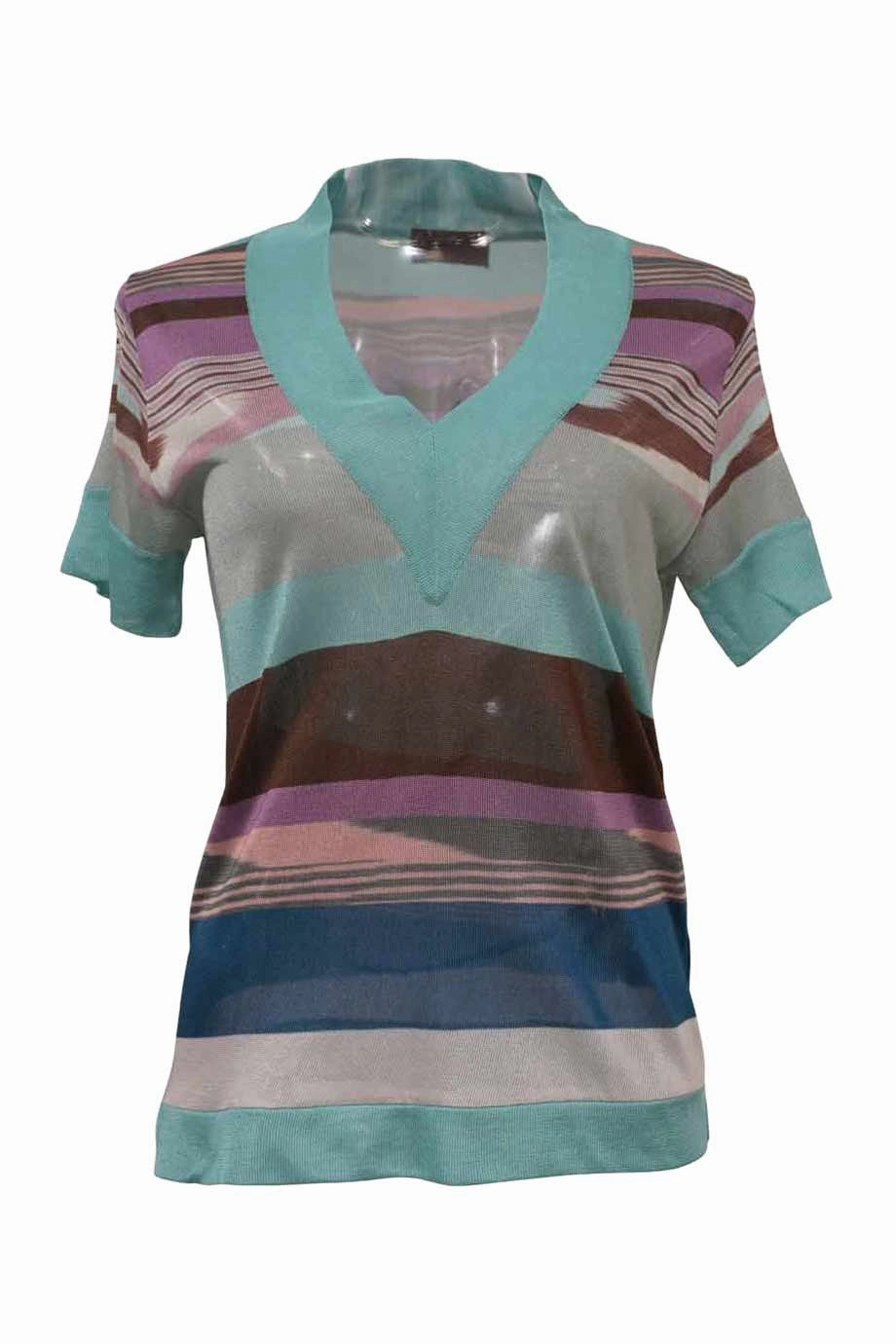[WW43577] Missoni | Short sleeve top Simple Dress
