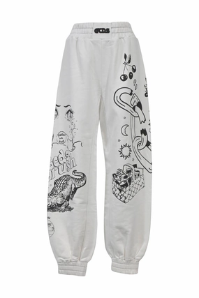 [WW43628] GCDS | Joggers Core Cut ResilientElasticBand