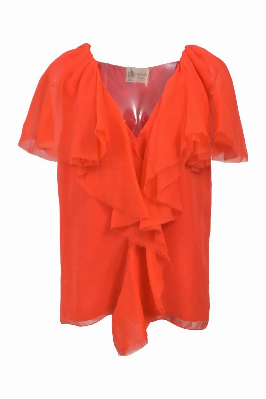 [WW44814] Lanvin | Short sleeve top Water Repellent Finish Modern Silhouette