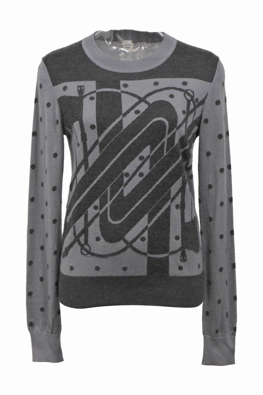 ZeroWaste Pattern Stylish Jacket [WW44883] Herm??s | Sweater