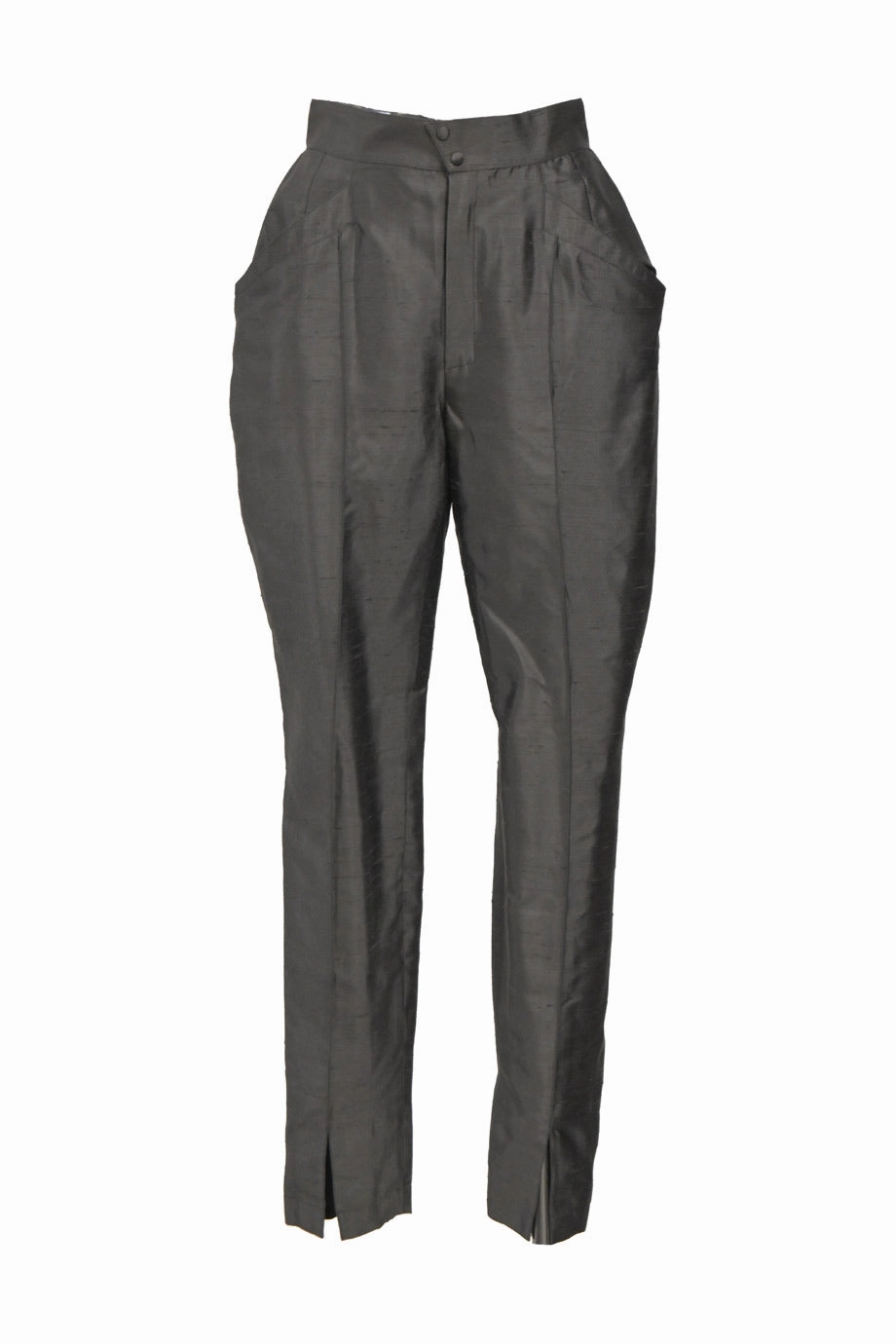 [WW45012] Thierry Mugler | Dress Pants Casual Comfort Fit Breathable Style