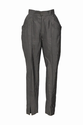 [WW45012] Thierry Mugler | Dress Pants Casual Comfort Fit Breathable Style