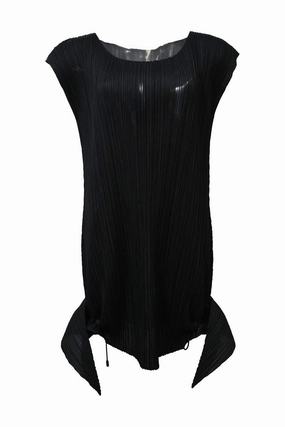 Casual Elegance Tasteful Detail [WW45140] Pleats Please Issey Miyake | Shift dress