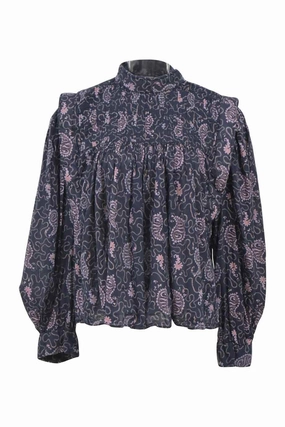 Quick Release Fastener Hidden Pocket Design [WW45324] Isabel Marant, ??toile | Long sleeve top
