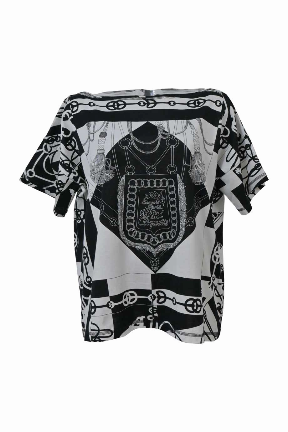 Curved Hem [WW45400] Herm??s | Short sleeve top