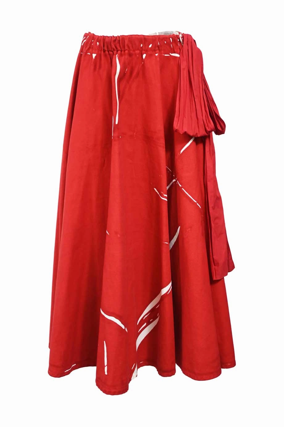 Vibrant Touch [WW45616] Prada | Midi Skirt