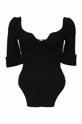 BondedHemline Anti Pill Surface [WW45971] Khaite | Short sleeve top