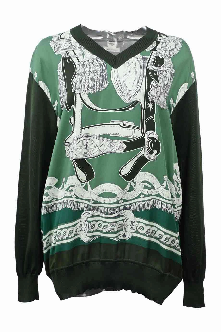 Seamless Construction Design [WW46293] Herm??s | Sweater