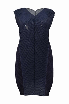 Fresh Flow [WW46482] Pleats Please Issey Miyake | Midi Dress
