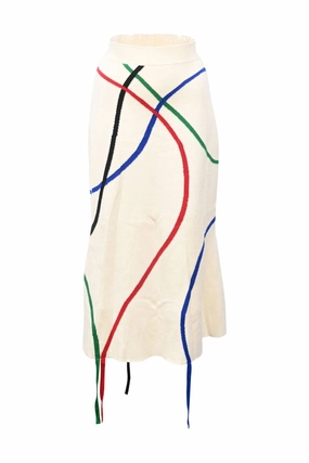 [WW46993] Loewe | Midi Skirt Clean Cut Hemp Blend