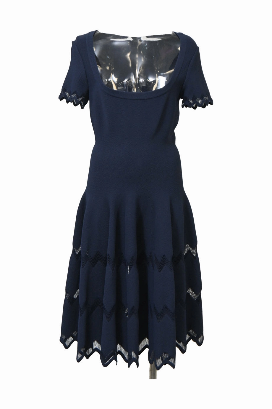 [WW47185] Ala?a | Knee Length Dress Seamless Finish