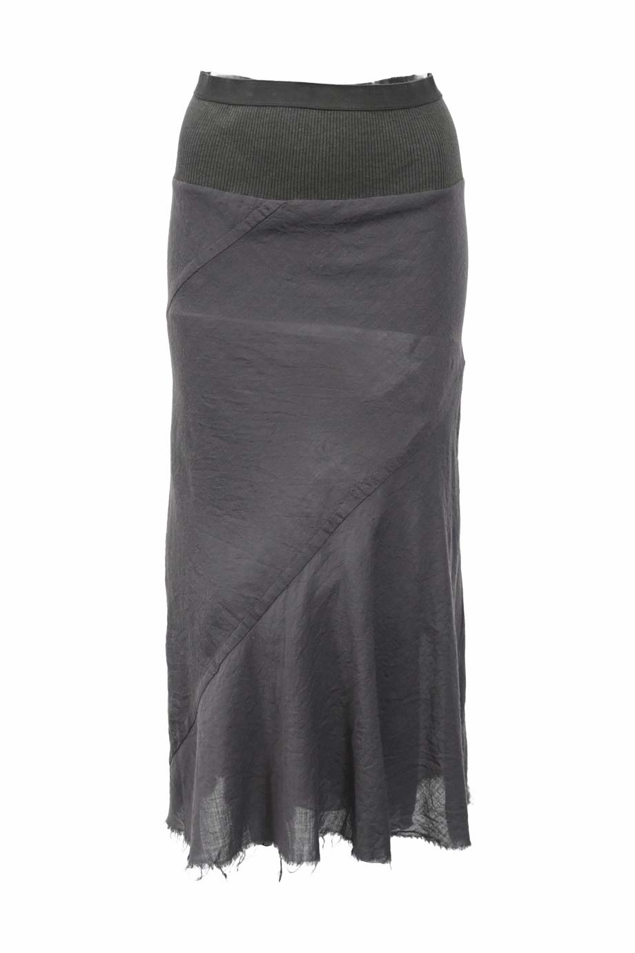 Quick Wear Stretch Waist [WW47293] Rick Owens | Midi Skirt