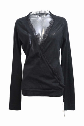 Recycled Fiber Blend Ventilated Armhole Design [WW48706] Gucci | Knitwear