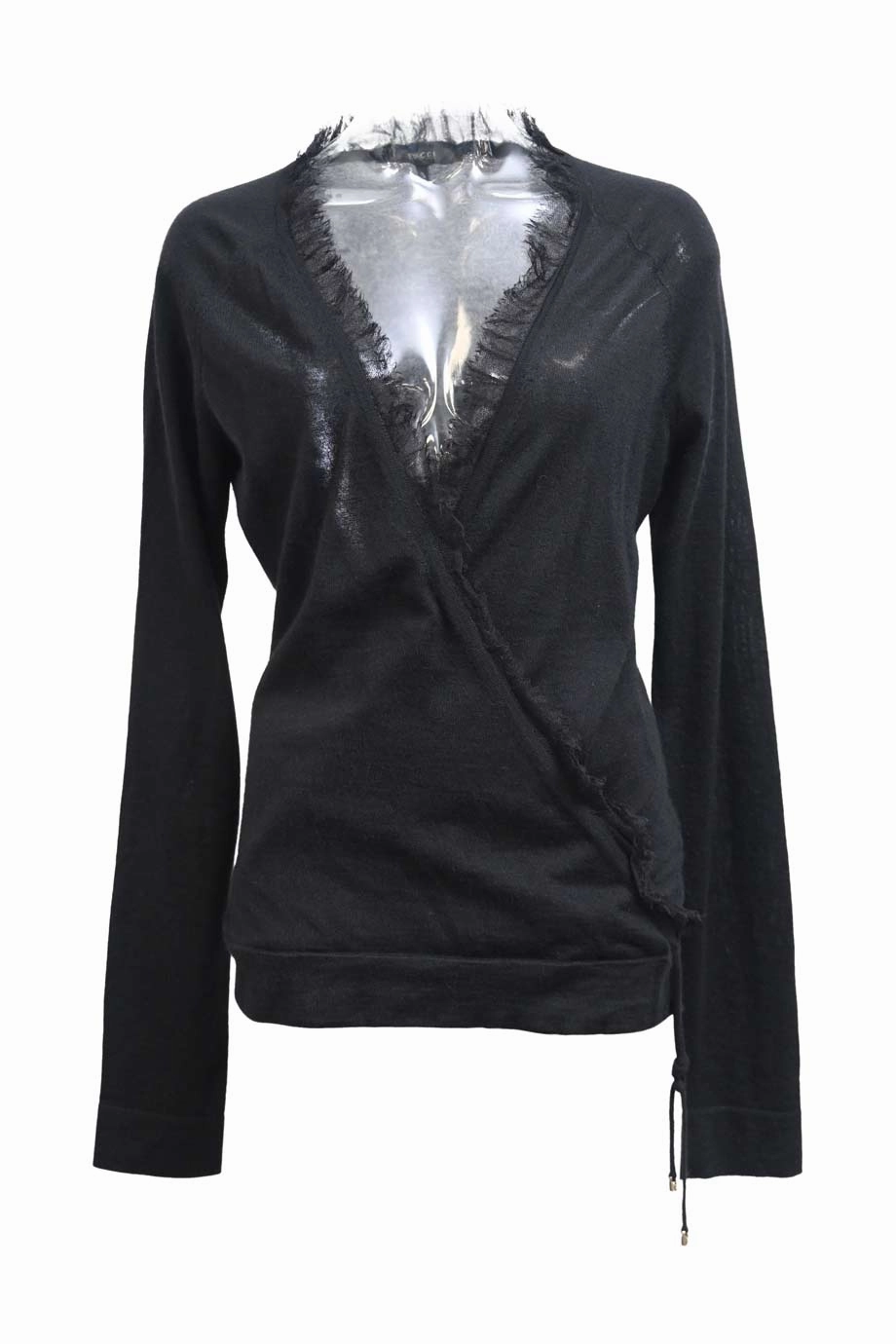 Recycled Fiber Blend Ventilated Armhole Design [WW48706] Gucci | Knitwear