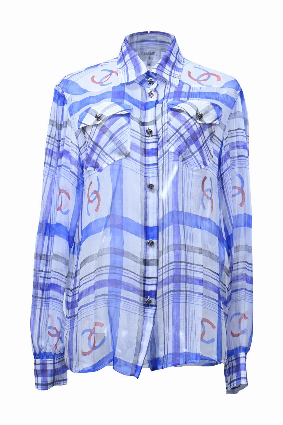 [WW50062] Chanel | Shirt SeamlessKnitConstruction Quick Access Pockets