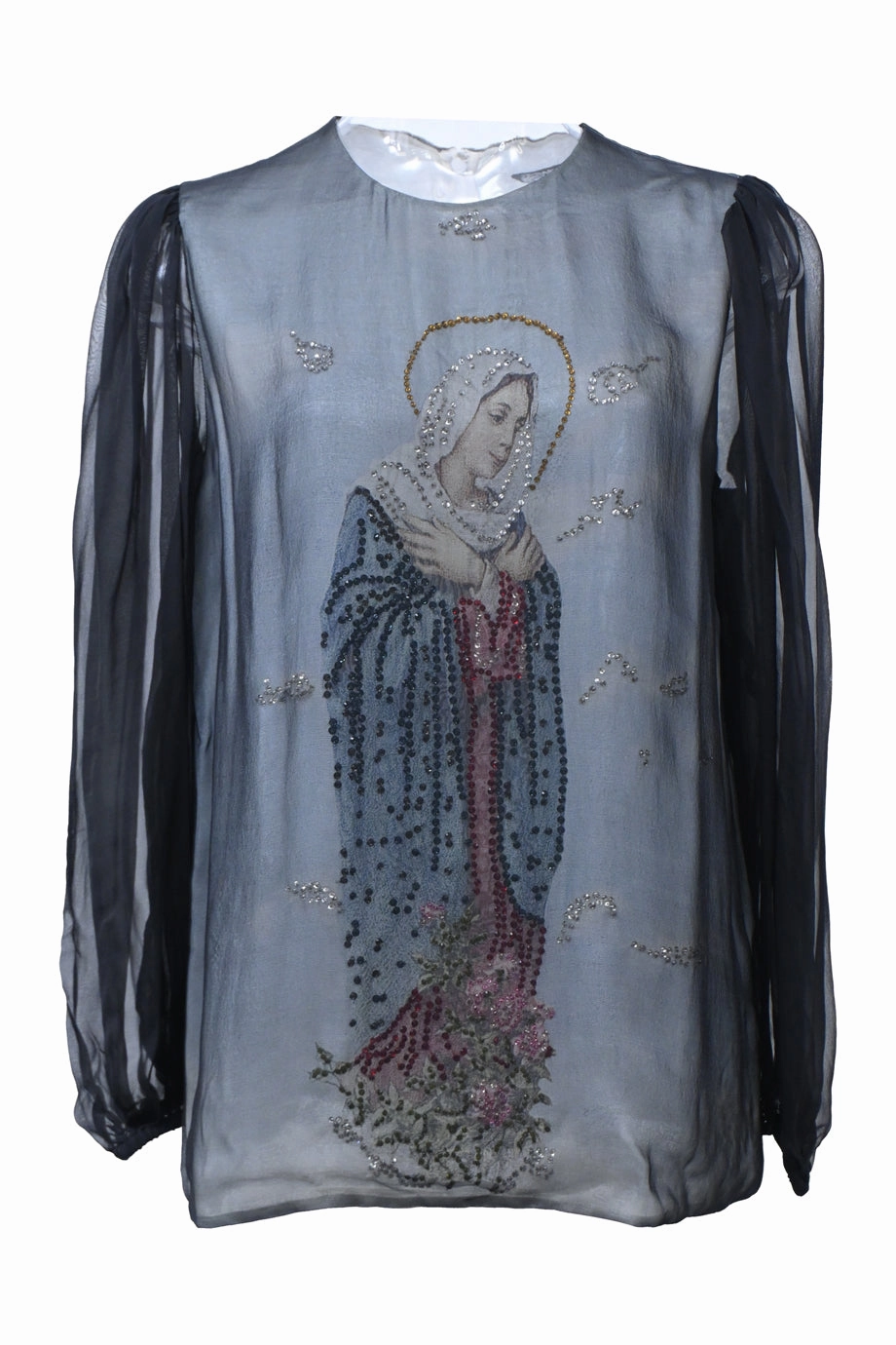 [WW50308] Dolce & Gabbana | Long sleeve top NonRestrictive Armholes Anti Fade Technology