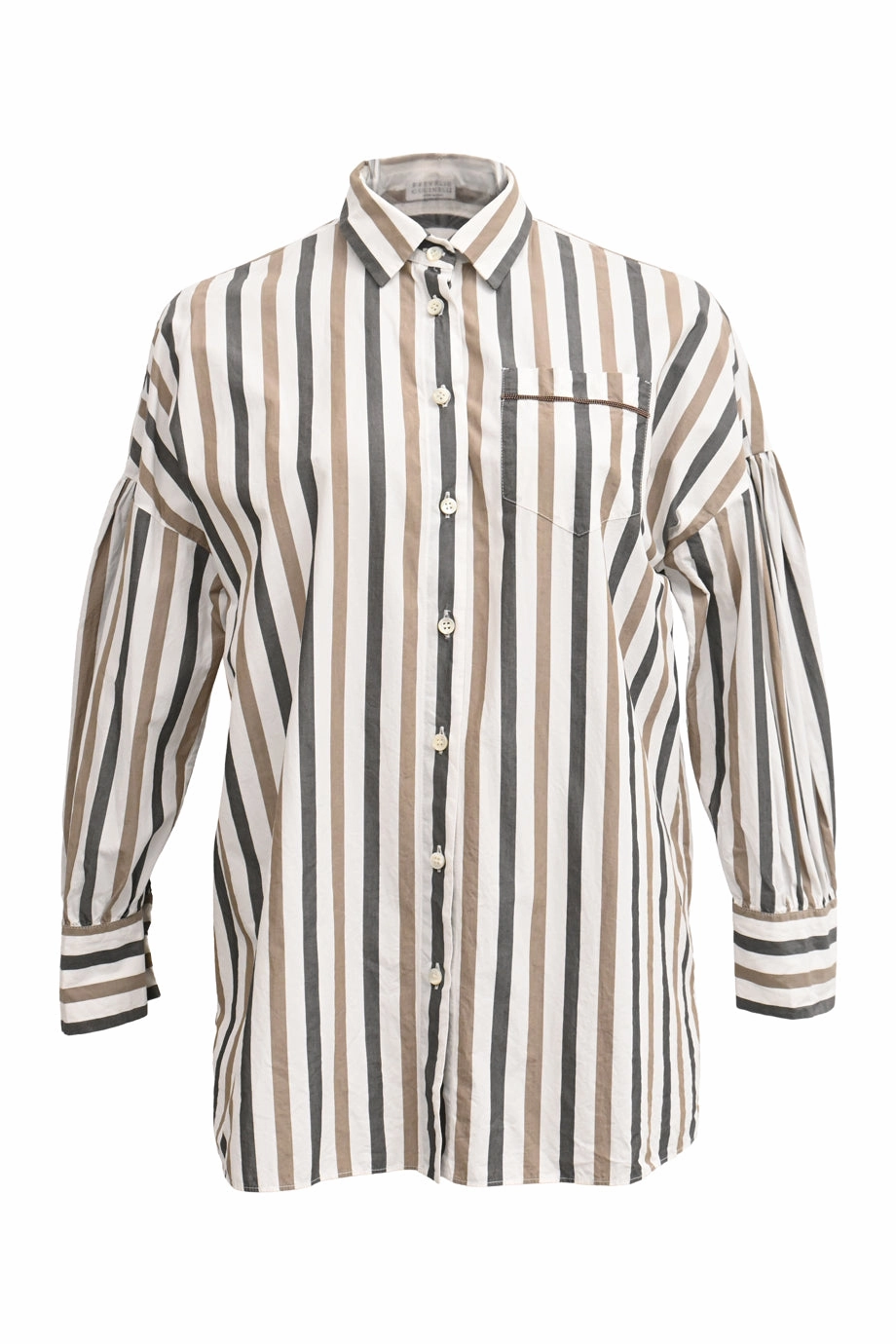 [WW51209] Brunello Cucinelli | Shirt Elegant Cut Flatlock Seams