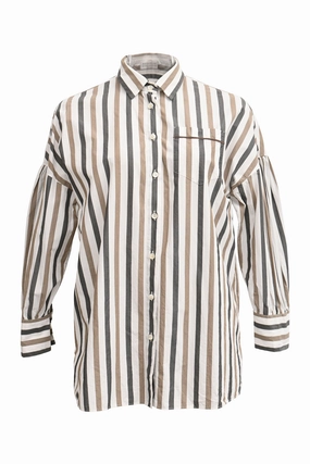 [WW51209] Brunello Cucinelli | Shirt Elegant Cut Flatlock Seams